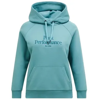 Peak Performance Original Hoodie Deluded Vision Türkis L