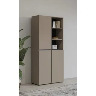 OTTO home Cross 79,5 x 183,5 x 40 cm braun / braun matt