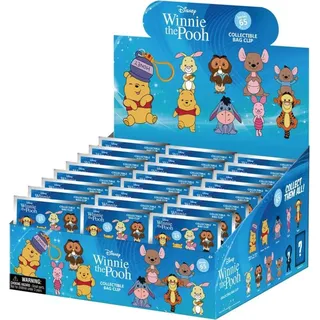 Winnie Puuh 3D PVC-Taschenanhänger Series 2 Display (24)