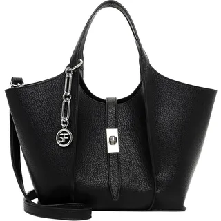 SURI FREY Daggy Shopper Kunstleder Schwarz