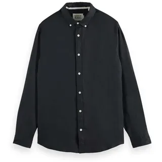 Scotch & Soda Herren Linen Button-down Shirt Shirt (1er Pack)