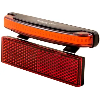 Spanninga Pimento Xe Rücklicht - Black / Red - One Size