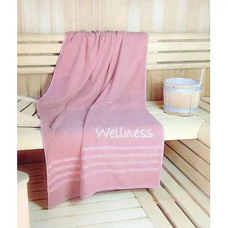 Kinzler Wellness Saunatuch 90 x 200 cm rosa
