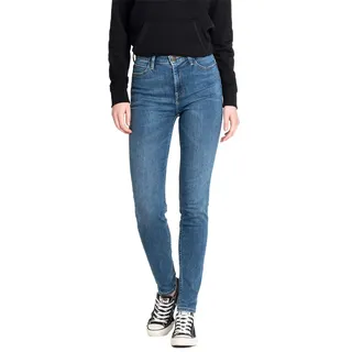 Lee Damen Scarlett High Skinny Jeans, Blau (Mid Copan Iw) , 27W/35L