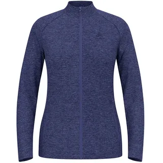 Odlo Fli Mid Layer zip. skipper blue melange,
