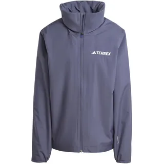 adidas Damen Terrex Multi Essentials 2 Layer Rain Jacket, shadow navy, L