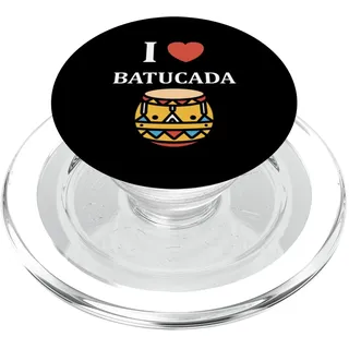 Humor Batucada Musik Trommelliebe Ich Liebe Batucada PopSockets PopGrip für MagSafe