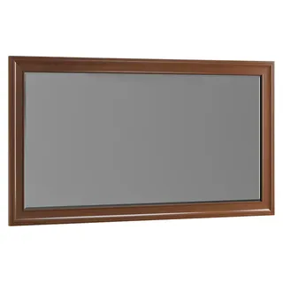 Klassischer Wandspiegel Holzrahmen Spiegel Möbel Neu 142 x 77cm Glas Design neu - Braun