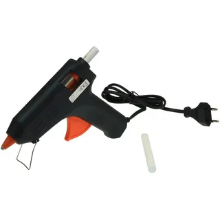 Heißklebepistole mit 11mm Klebesticks 230V 40Watt | Klebepistole für Arbeiten mit Kunststoff, Metall, Holz, Glas, Stoffe, Keramik, DIY, Basteln