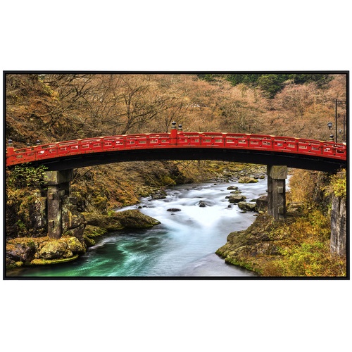 Bild von Infrarotheizung Nikko Heilige Shinkyo Brücke«, Matt-Effekt - bunt