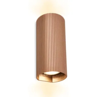 BRILONER - Wandleuchte Innen, 2x GU10 Fassung, Up-Downlight, Coffee - Braun