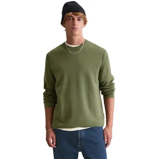 Marc O'Polo DENIM, Rundhalspullover regular fit, aus Double-Face-Cotton