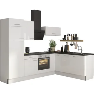 OPTIFIT Küchenzeile Klara 270 cm schwarz-weiß