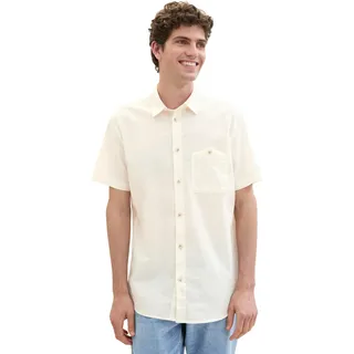 TOM TAILOR Denim Herren slubyarn Shirt 1041383