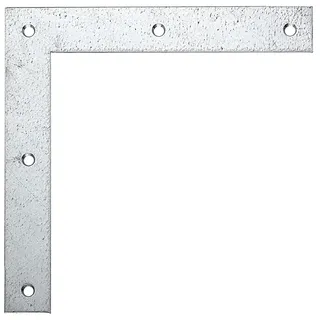 GAH Alberts Eckwinkel quadratisch 200 x 200 x 30 mm, sendzimirverzinkt, 1 Stück