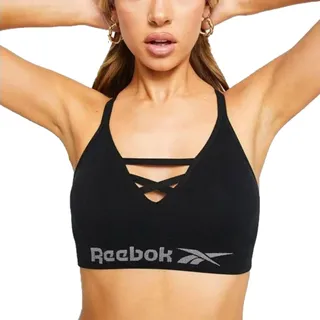 Reebok Damen RBK S/Less BH-Top Strappy MARYNA – Schwarz