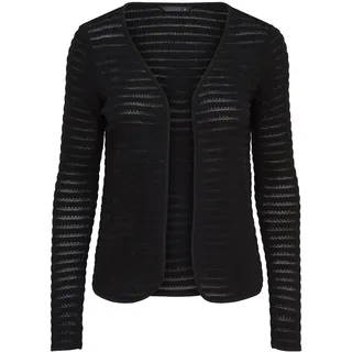 ONLY Damen Onlcrystal Ls Cardigan Noos Strickjacke, Schwarz, XS EU