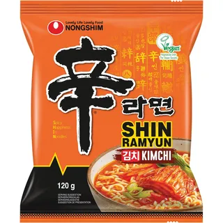 NONGSHIM - Instant Nudelsuppe Kimchi - Multipack (20 X 120 GR)