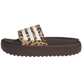 adidas Adilette Platform Shadow Brown/Cloud White/Magic Beige 38