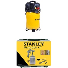 STANLEY Compressor D200/10/24V + Spray Gun Kit