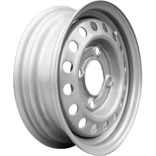 STARCO Stahlfelge 4Jx13 Zoll ET:20 für leichte Pkw- und Gartenanhänger - Silber
