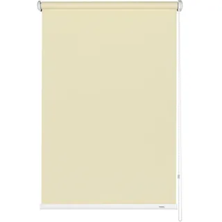 GARDINIA Seitenzug-Rollo, Decken-, Wand- oder Nischenmontage, Lichtdurchlässig, Blickdicht, Alle Montage-Teile inklusive, Farbe: Champagner, 52 x 180 cm (BxH)