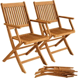 Gartenstuhl Sydney 2er-Set Akazie FSC®-zertifiziert