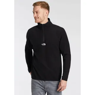 The North Face Herren Glacier Embroidered Logo Pullover (Größe S, schwarz)