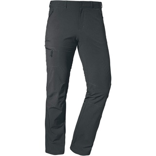 Schöffel Herren Pants Koper1, robuste Hose mit 4-Wege-Stretch, elastische und wasserabweisende Wanderhose für Männer, asphalt, 54