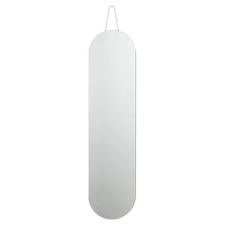 Zone Denmark A-Wall Mirror Wandspiegel, Ganzkörperspiegel, 120 x 30 cm, Soft Grey (Grau)
