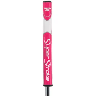 SuperStroke Super Stroke Zenergy Tour 2.0 Pink/Weiß Golf-Putter-Griff, Strukturiert, Polyurethan, 1 inch - 1.05 inch