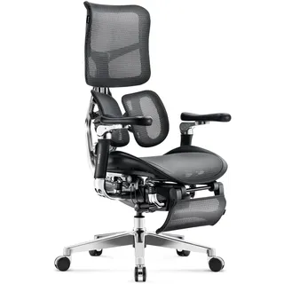Diablo Chairs Diablo Brave V-Kinetic Netzstoff Schwarz