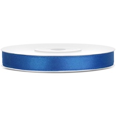 Unbekannt Satinband 6 mm königsblau 25 Meter