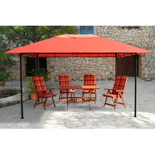 Grasekamp Pavillon »Antik Amalfi«, BxT: 293x390 cm, in versch. Farben, orange