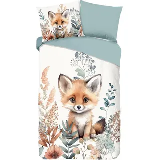 Muller Textiel Goodmorning Bettbezug – Foxx – 140 x 220 cm | Muller Textiel - Bunt