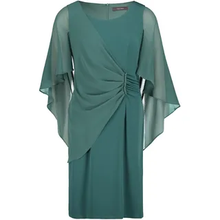 Vera Mont Cocktailkleid Grün/Schwarz 48