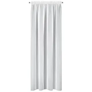 Eurofirany Lucy Voile-Vorhang, Weiß, 140 x 250 cm