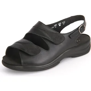 Solidus Komfort Sandalen Damen 343238323731 Schwarz 38 EU - Schwarz