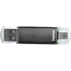 Bild von FlashPen Laeta Twin 32 GB grau USB 2.0 00123925