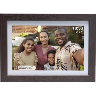 Denver Frameo PFF-1042DW 25,4cm (10,1 Zoll) Bilderrahmen (16GB Speicher, 1280 x 800 Pixel, 16:10 Seitenverhältnis)