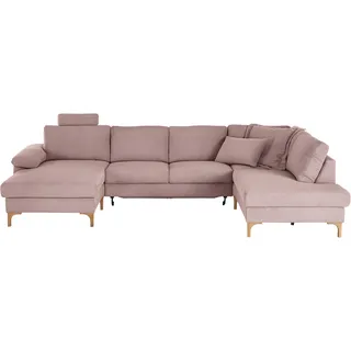 Candy 3C Candy »Lecce, wahlweise PUR-Schaumstoff oder Tonnentaschenfederkern U-Form« Bettkasten in Umbauecke und Longchair, sowie Querschläfer im 2-Sitzer,