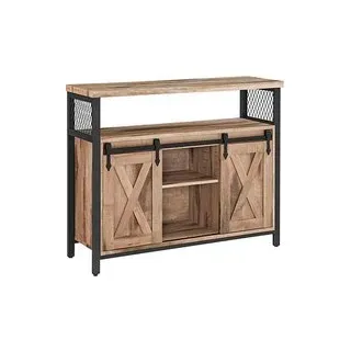 VASAGLE Sideboard, LSC092B50 natur 100,0 x 33,0 x 80,0 cm, 1 St.