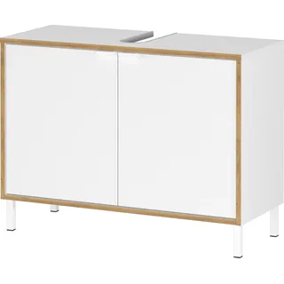 Germania Waschbeckenunterschrank GW-Topeka 80 x 60 cm Weiß