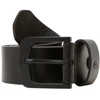 QUIKSILVER Herrengürtel Leder schwarz 118