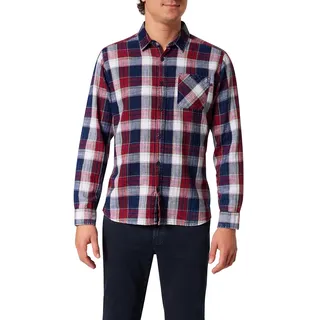 Pioneer Authentic Jeans Langarmhemd mit Karomuster, bunt