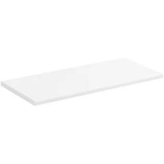 Xora Wandboard , Weiß Hochglanz , Holzwerkstoff , 60x1.8x28 cm , Wohnzimmer, Regale, Wandboards