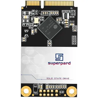 Superpard mSATA SSD 256GB SATA III, Interne SSD Festplatte, kompatibel mit älteren Laptops und Desktop