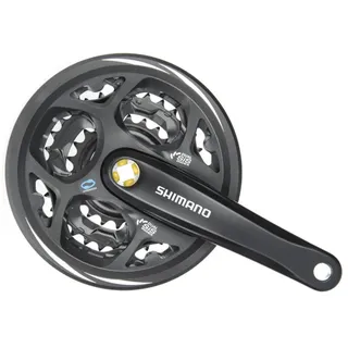 Shimano Kurbelgarnitur ALTUS FC-M311 Vierkant 7/8-fach 42-32-22 Zähne