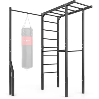 Marbo Sport Outdoor Sprossenwand mit Klimmzugstange und Boxsackhalterung MO-Z4 - Marbo Sport