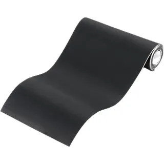 Vinabo Kunstleder, selbstklebend, für Polstermöbel und Autositz, 40 x 150 cm, Leder, PU-Kleber, Stoffaufkleber, Schwarz (Packung mit 5)